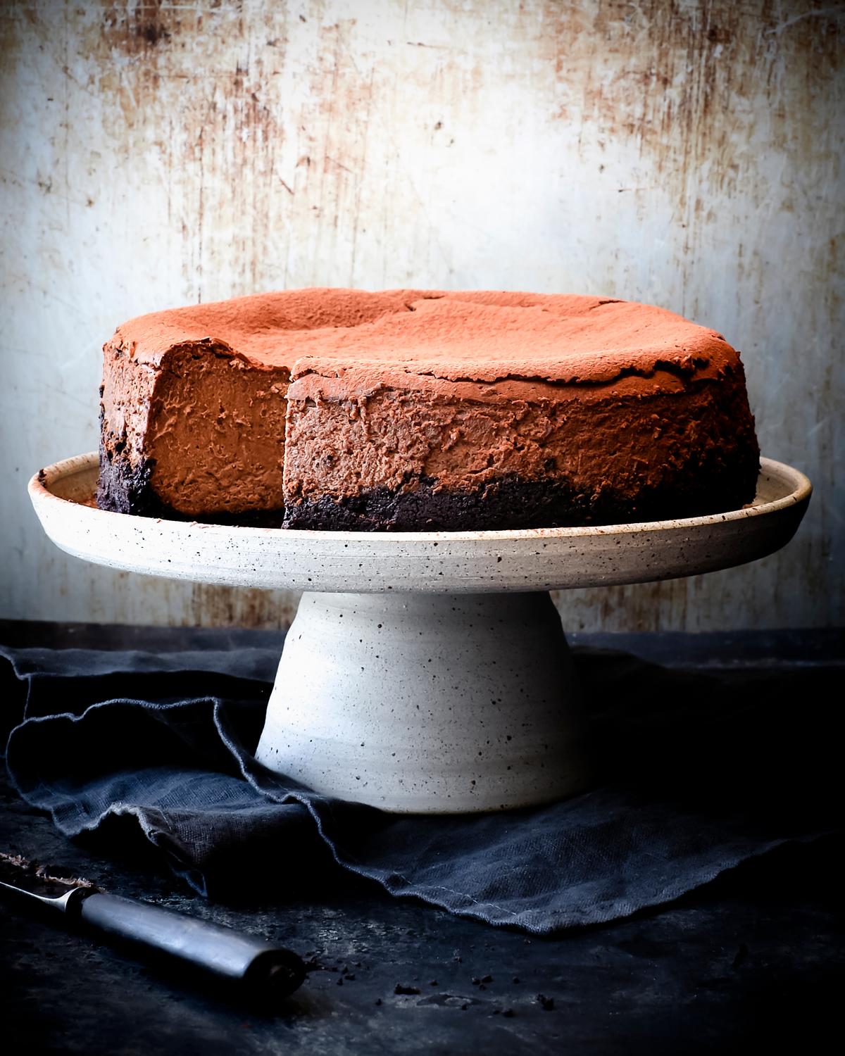Chokladcheesecake