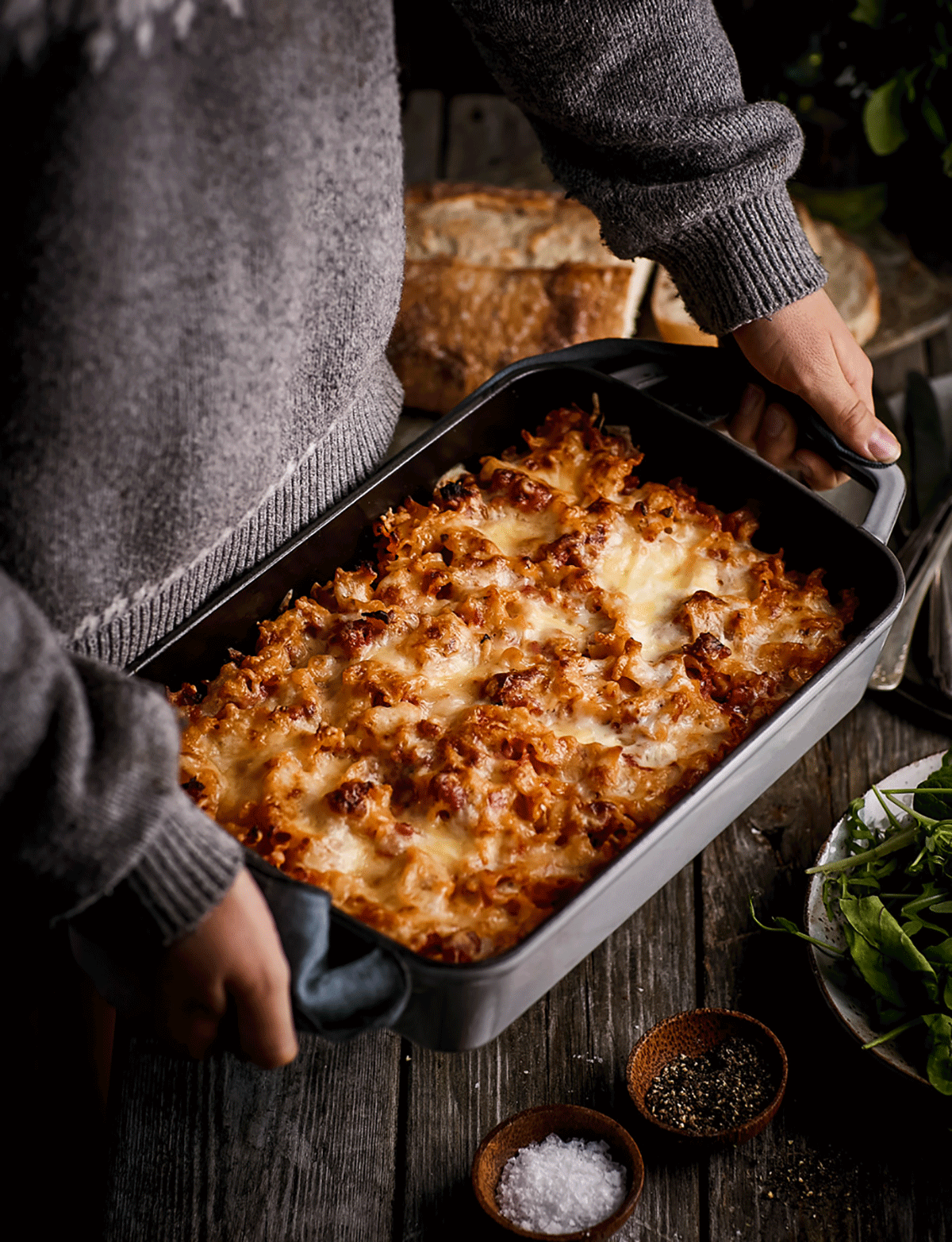 Lasagnette med salsiccia- och tomatsås